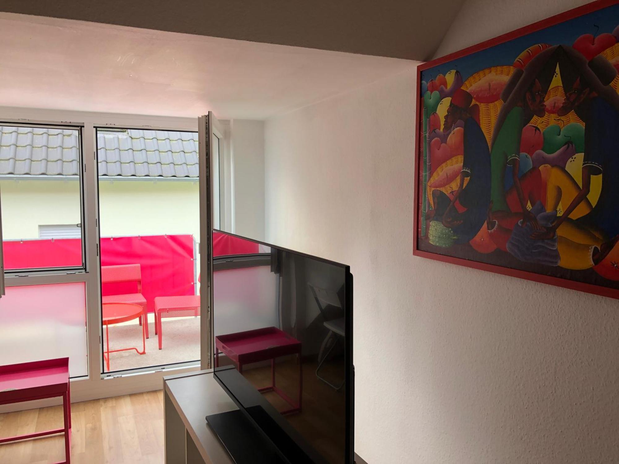 Studio Ochsenfurt Mit Sonnigem Balkon 외부 사진